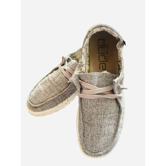 Hey Dude Shoes - Hey Dude WENDY IRON Casual Slip-on Shoe Women 9 Gray